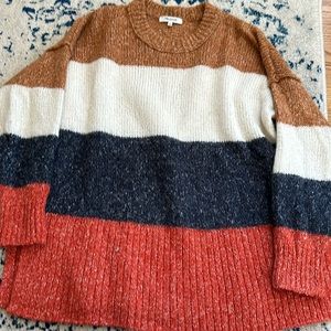 Madewell colorblock sweater